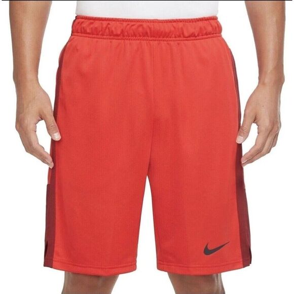 Nike Dri-FIT Standard Fit Training Shorts Red DM5944-657 Men's Size 4XL - Picture 2 of 3